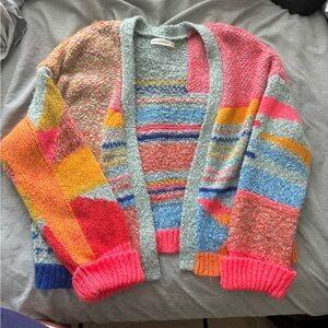 Moon & Madison Colorful Cardigan